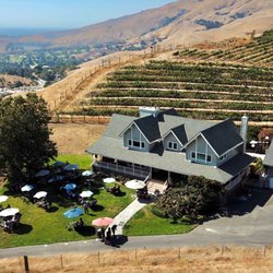 Big Dog Vineyards - Bird's-eye view of BDV's main house & front lawn!