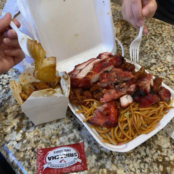 Mr You Express Chinese Food - 25% of my side was just an onion - Chinese Near Me - Riverside, California
