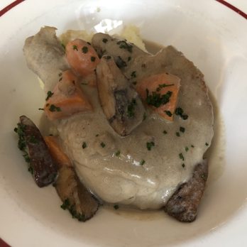 Plat du Jour - Chicken leg with potato purée, and tarragon - French Near Me - Hong Kong, HK Plat du Jour - Chicken leg with potato purée, and tarragon - French Near Me - Hong Kong, HK