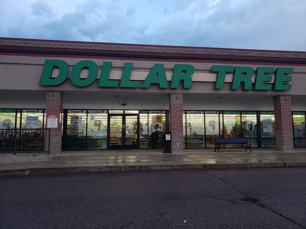 DOLLAR TREE Discount Store 3590 Hartsel Dr, Colorado Springs, CO