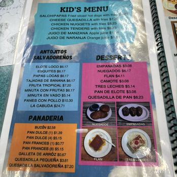 El Rinconcinto Salvadoreño - La Plata - Menu items - Tex-Mex Near Me - La Plata, Maryland