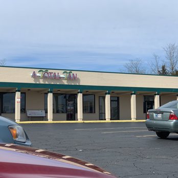 A Total Tan - Outside of salon in parking lot. - Spray Tanning Near Me - Harrison, Ohio
