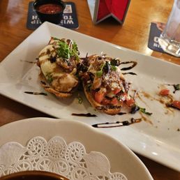 Bruschetta.
