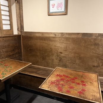 Ko-Li Bar - Bench and cute design Kyoto leaves table - Sandwiches Near Me - San Diego, California Ko-Li Bar - Bench and cute design Kyoto leaves table - Sandwiches Near Me - San Diego, California