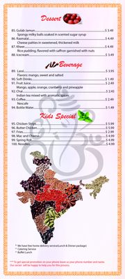Menu photo 3 Indian Zaika Maple Ridge, BC