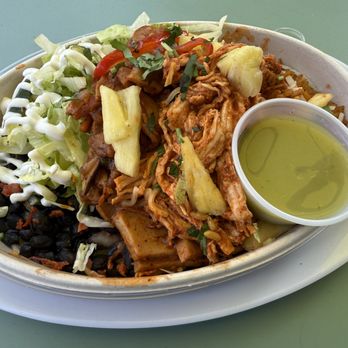 Rancho Avocado - tinga bowl - New Mexican Cuisine Near Me - Brooklyn, New York Rancho Avocado - tinga bowl - New Mexican Cuisine Near Me - Brooklyn, New York
