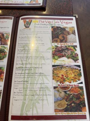 Menu photo 1 Pho Viet Cafe Las Vegas, NV Menu photo 1 Pho Viet Cafe Las Vegas, NV