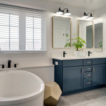 Reico Kitchen & Bath - a bathtub in a bathroom - Kitchen & Bath Near Me - Falls Church, Virginia Reico Kitchen & Bath - a bathtub in a bathroom - Kitchen & Bath Near Me - Falls Church, Virginia