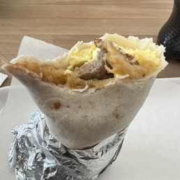 Slammin Breakfast Burrito