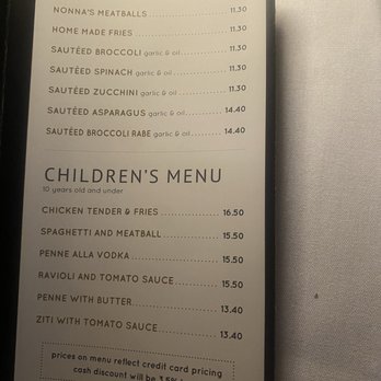 Cara Mia Restaurant - Take out menu 5/8/2025 - Italian Near Me - Floral Park, New York