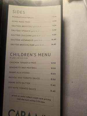 Menu photo 5 Cara Mia Restaurant Floral Park, NY