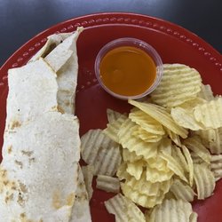 Phone Booth Lounge - Chicken wrap