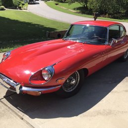 1970 Jaguar E-Type perfectly cared for by Clint and British Car Repair