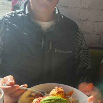 Cocina 35 - Dad with chilaquiles - Mexican Near Me - San Diego, California Cocina 35 - Dad with chilaquiles - Mexican Near Me - San Diego, California