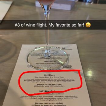 Pali Wine Co - Third wine of the flight - Wine Bars Near Me - San Diego, California Pali Wine Co - Third wine of the flight - Wine Bars Near Me - San Diego, California