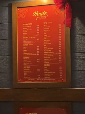 Menu photo 8 Haute Coffee Southwest Ranches, FL