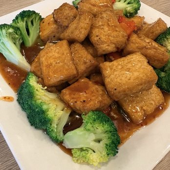 Happy Buddha Kitchen - Tofu I sweet chili sauce - Vegetarian Near Me - Temple City, California Happy Buddha Kitchen - Tofu I sweet chili sauce - Vegetarian Near Me - Temple City, California