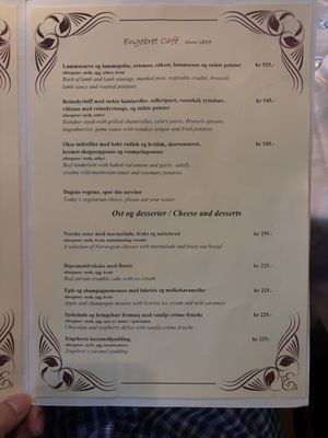 Menu photo 1 Engebret Café Oslo, 03
