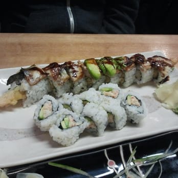 Geta - dragon tempura roll and lobster roll - Japanese Near Me - Oakland, California