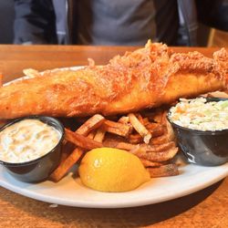 The Charlestown Rathskeller - Fish and chips