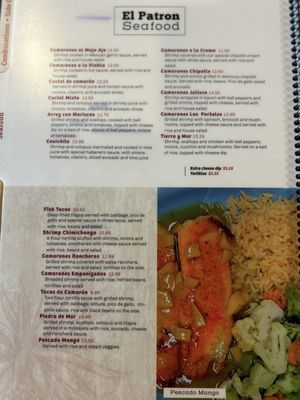 Menu photo 1 El Patron Seymour, MO