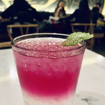 Bone Kettle - Lychee Dragon Fruit Lemonade with shot of Soju - Breakfast & Brunch Near Me - Pasadena, California Bone Kettle - Lychee Dragon Fruit Lemonade with shot of Soju - Breakfast & Brunch Near Me - Pasadena, California