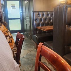 Inside the restaurant