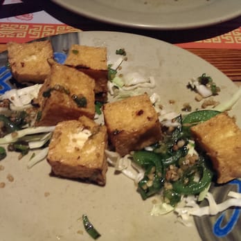 Century Dragon - Half eaten salt and pepper tofu. - Chinese Near Me - Burbank, California