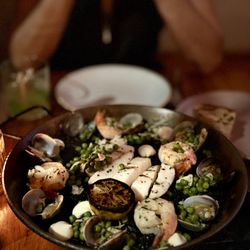 Loquita - Paella marisco using squid-inked rice! ($70) 9/2026
