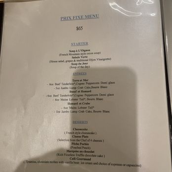 Le Yaca - Menu - French Near Me - Williamsburg, Virginia