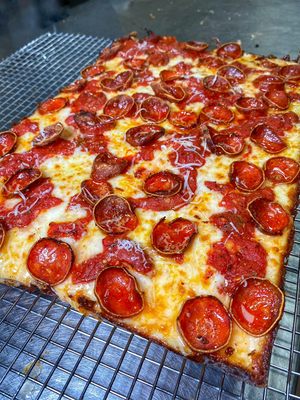 Twisted Sourdough Pizza by null