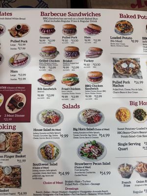 Menu photo 3 Big Horn BBQ Pearland, TX