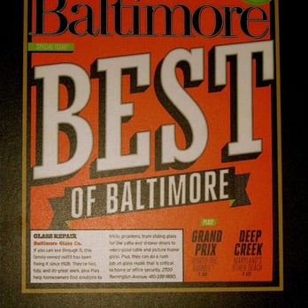 Baltimore Glass Co - Best of Baltimore Award 2011 - Glass & Mirrors Near Me - Baltimore, Maryland Baltimore Glass Co - Best of Baltimore Award 2011 - Glass & Mirrors Near Me - Baltimore, Maryland