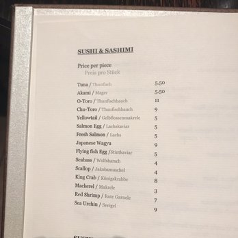 Matsuhisa Munich - Sushi list - Japanese Near Me - Munich, BY Matsuhisa Munich - Sushi list - Japanese Near Me - Munich, BY