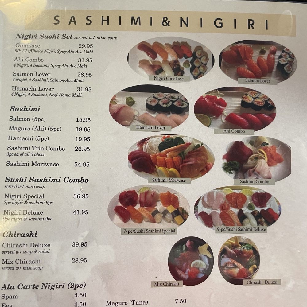 Ginza Sushi - Menu - Sushi Bars Near Me - Honolulu, Hawaii Ginza Sushi - Menu - Sushi Bars Near Me - Honolulu, Hawaii