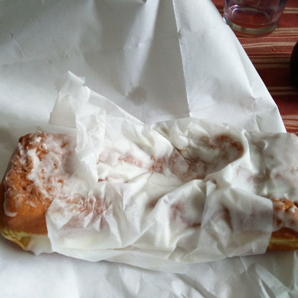 Riverside Bake Shop - The doughnut packaging lacks a certain je ne sais quoi. ;) - Bakeries Near Me - Mchenry, Illinois Riverside Bake Shop - The doughnut packaging lacks a certain je ne sais quoi. ;) - Bakeries Near Me - Mchenry, Illinois