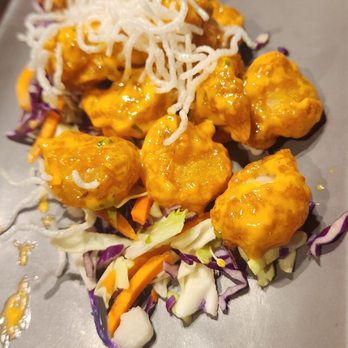 P.F. Chang's - Spicy shrimp appetizers ..blah.. tasted more like mayo/spicy sauce. - Chinese Near Me - Long Beach, California P.F. Chang's - Spicy shrimp appetizers ..blah.. tasted more like mayo/spicy sauce. - Chinese Near Me - Long Beach, California
