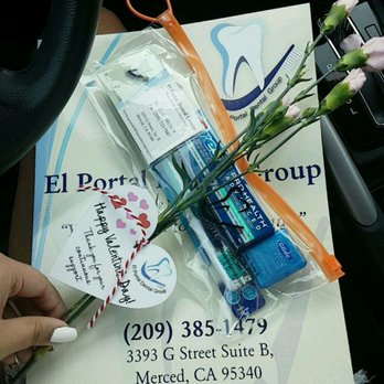 El Portal Dental Group - I came on valentines day and the patients got flowers!! Loved the experience and would highly recommend this place - General Dentistry Near Me - Merced, California