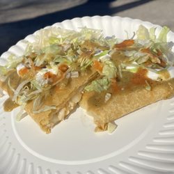 Taqueria Don Frijolito - Fried Taco!