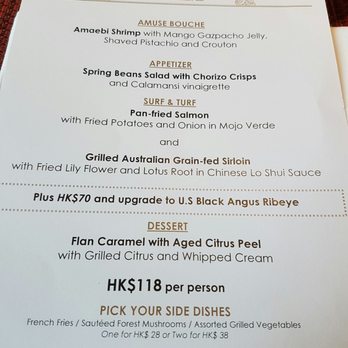Mira Moon - Restaurant week prix fixe menu - Hotels Near Me - Hong Kong, HK