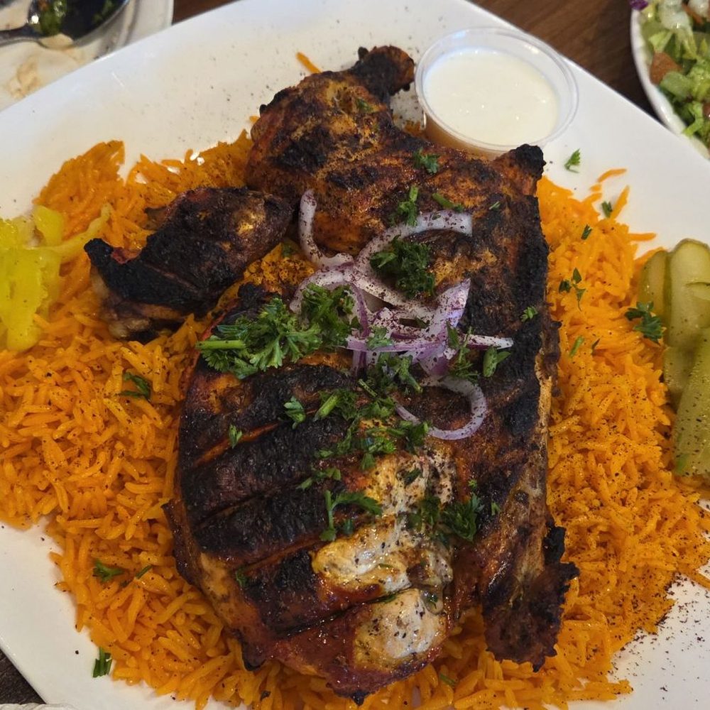 Dubai Cafe and Grill - Half chicken - Mediterranean Near Me - Frisco, Texas Dubai Cafe and Grill - Half chicken - Mediterranean Near Me - Frisco, Texas