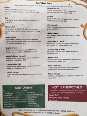 Menu photo 4 The Log Cabin Seneca, PA