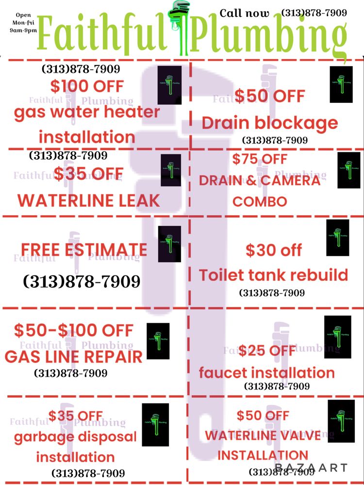 Slide of Faithful Plumbing