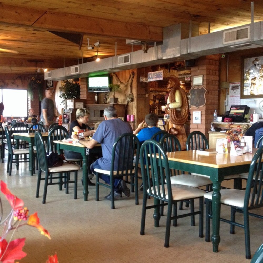 The Roadkill Cafe - View from my chair - American Near Me - Seligman, Arizona The Roadkill Cafe - View from my chair - American Near Me - Seligman, Arizona