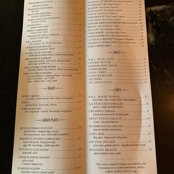 Rancher Butcher Chef - Menu - Butcher Near Me - Bend, Oregon
