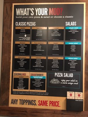 Menu photo 7 MOD Pizza Corona, CA