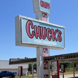Chucks Steak Sandwiches - Signage