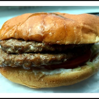 Cardinal Drive-In - That's some SERIOUS grease.  The burger was OK. - Burgers Near Me - Brevard, North Carolina