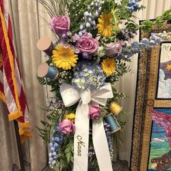 Lilium Florist - Quilting themed flowers for my mom's memorial