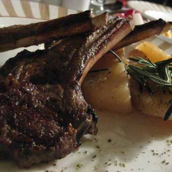 Kellari Taverna - Paidakia - grilled lamb chops with oregano lemon potatoes - Greek Near Me - New York, New York